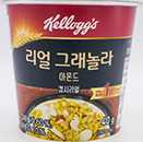 농심 켈로그 리얼 그래놀라 아몬드 컵시리얼 40g