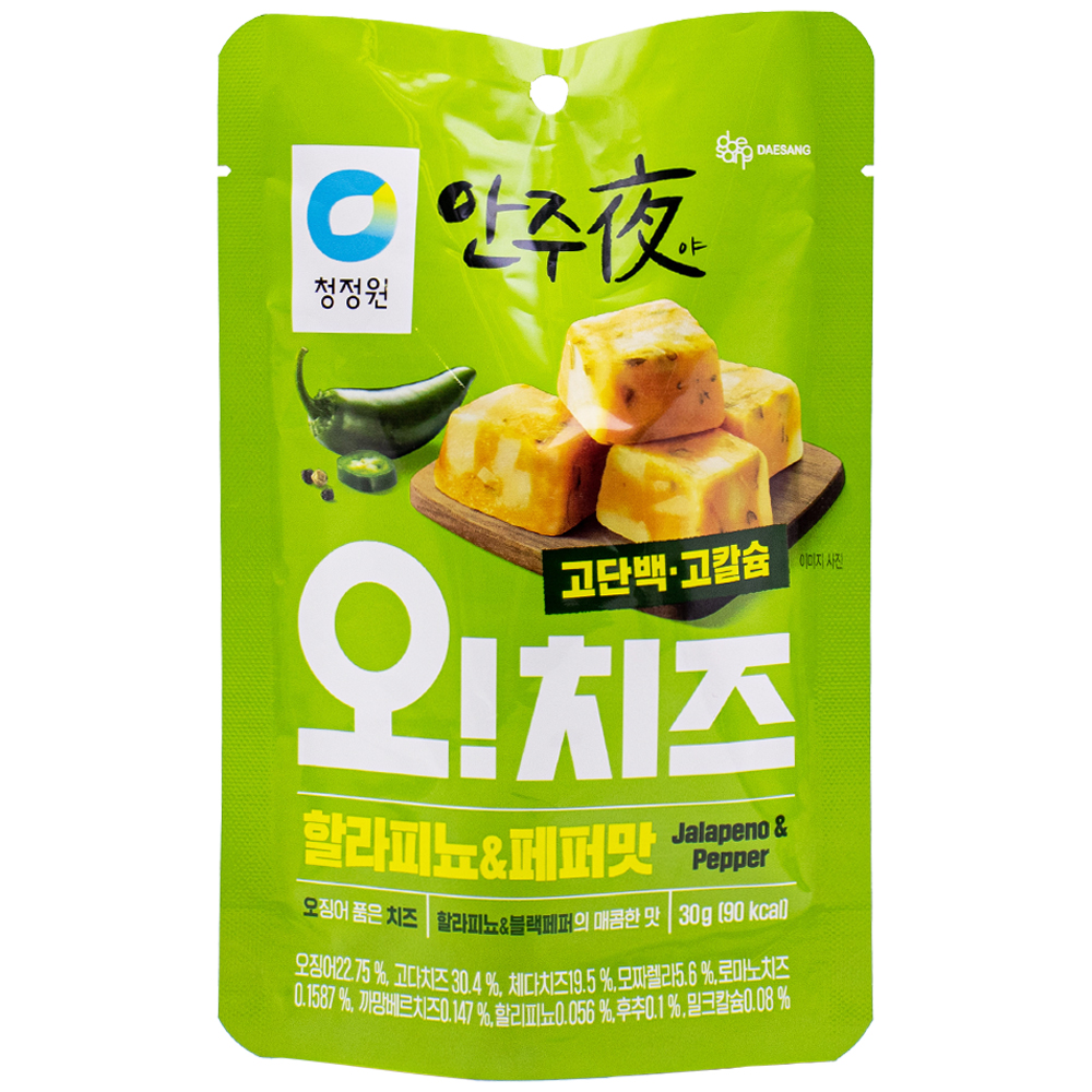 대상 청정원 오 치즈 할라피뇨&페퍼맛 30g