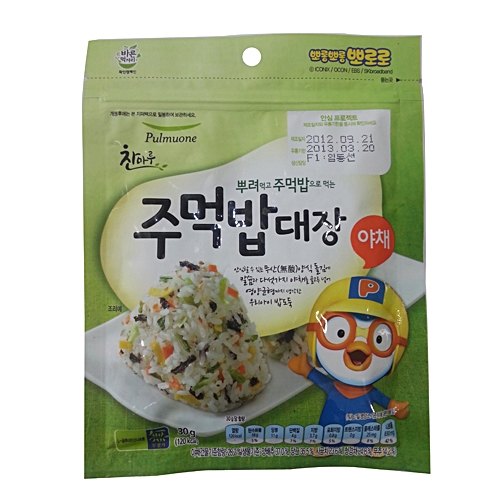 풀무원 주먹밥대장 야채 30g