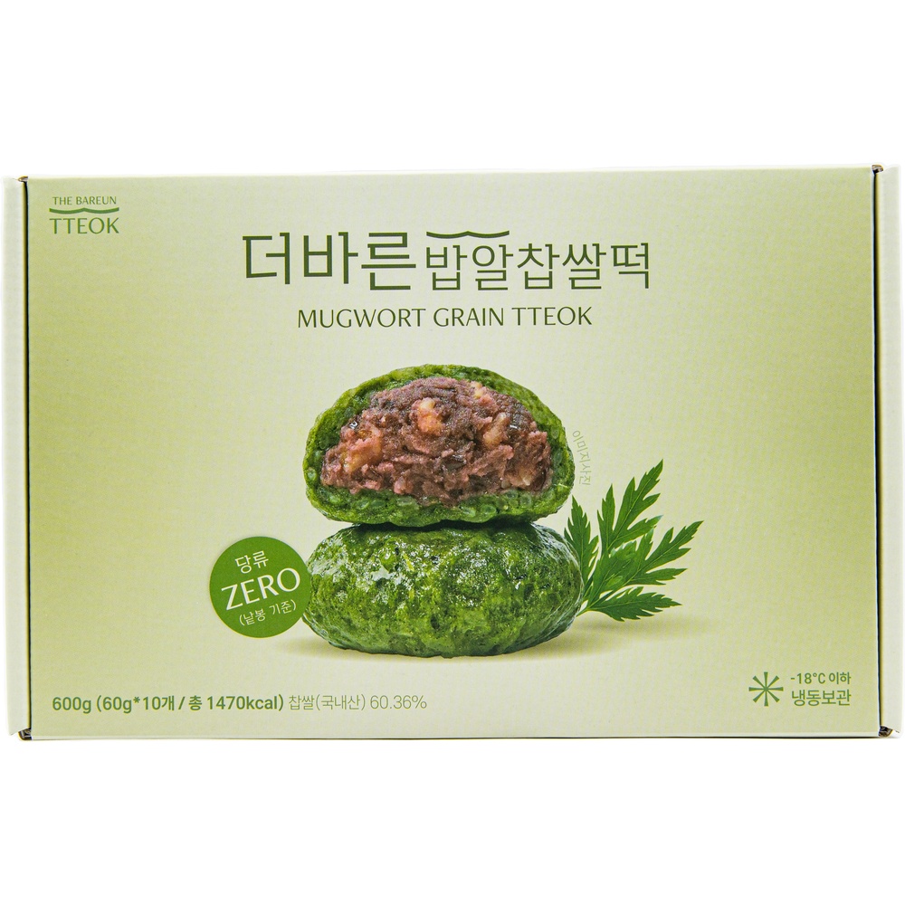 더바른떡 더바른 밥알찹쌀떡 60g