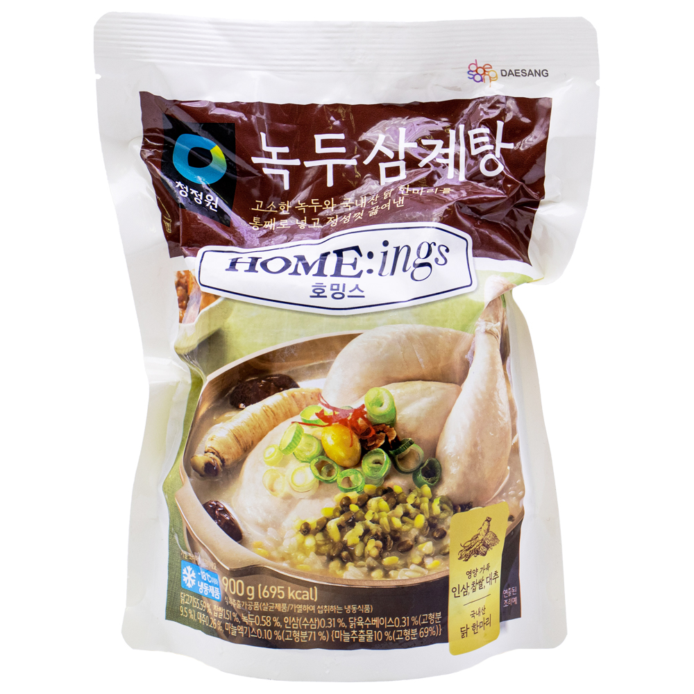 대상 청정원 호밍스 녹두삼계탕 900g