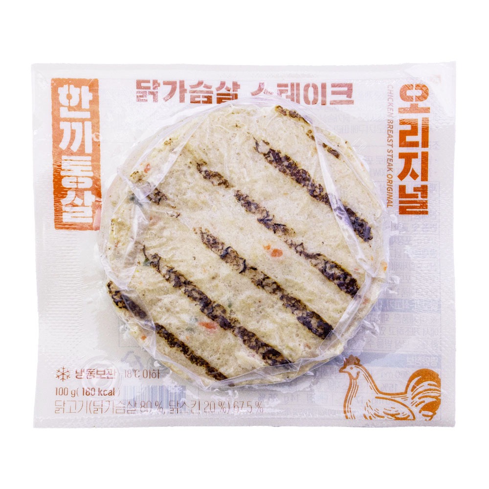 이그니스 한끼통살 닭가슴살 스테이크 오리지널 100g