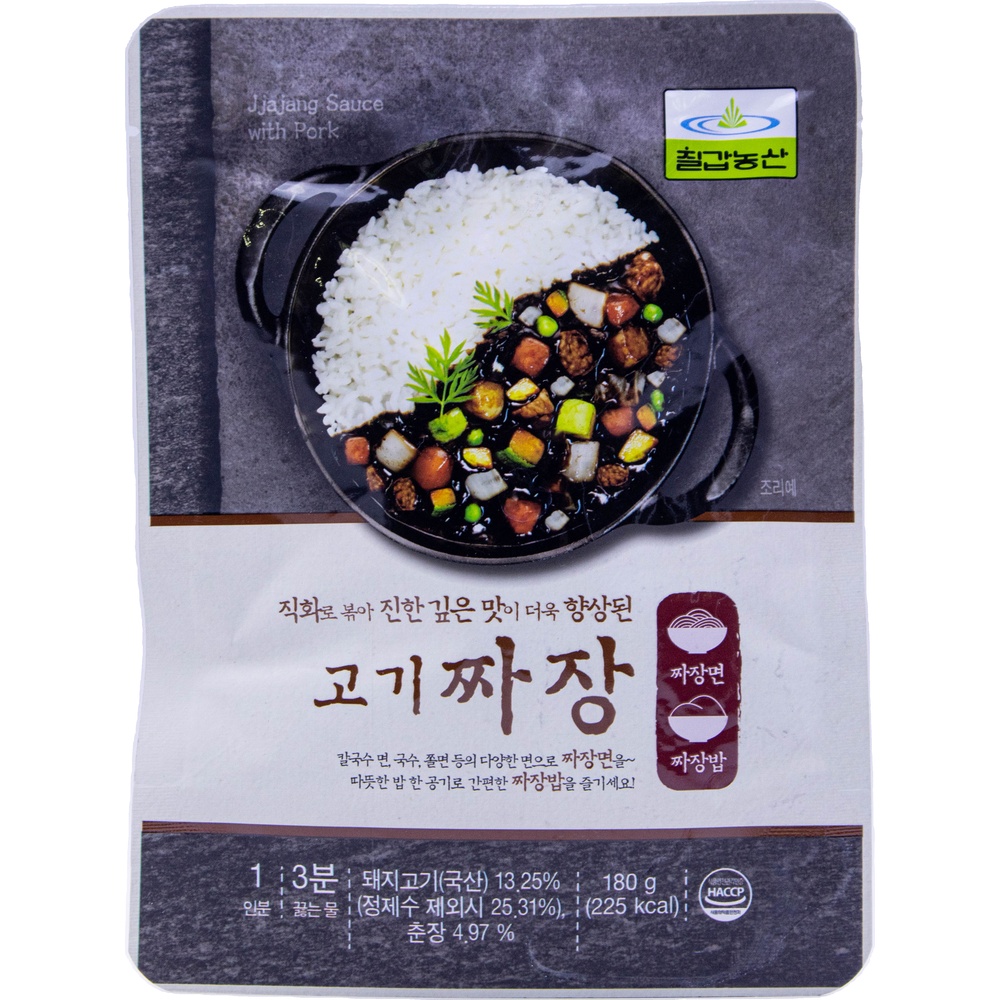 칠갑농산 고기짜장 180g