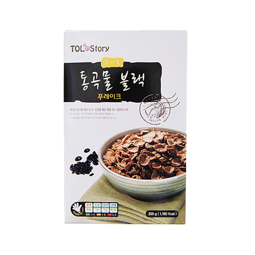 톨스토리 유기농 통곡물 블랙 푸레이크 300g