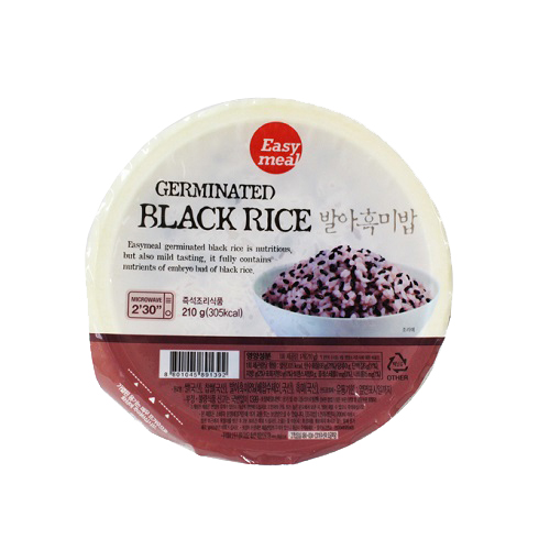오뚜기 이지밀 발아흑미밥 210g