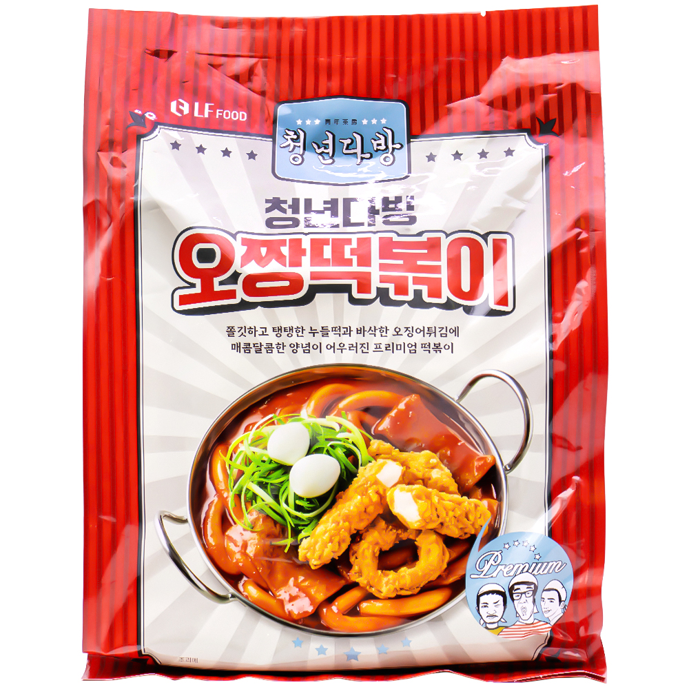 LF푸드 청년다방 오짱떡볶이 730g