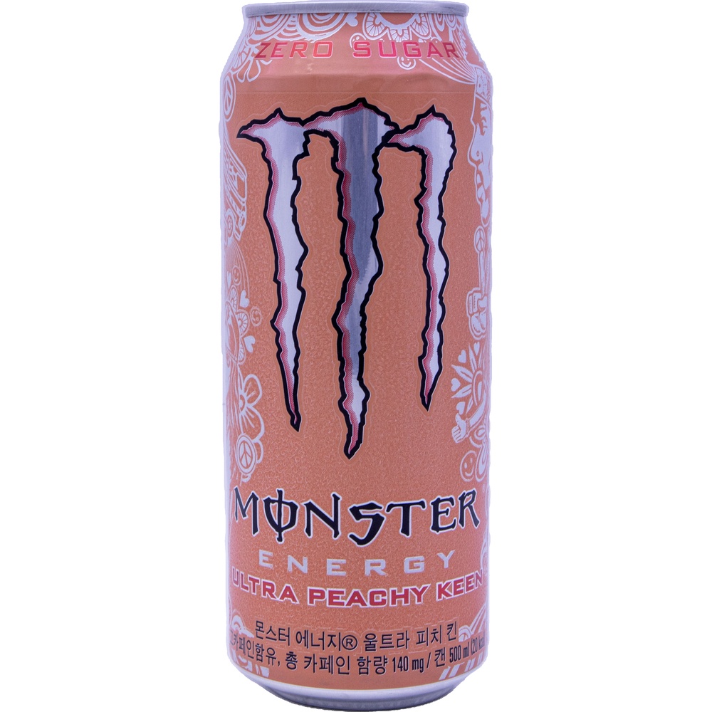 몬스터 에너지 울트라 피치 킨 500mL