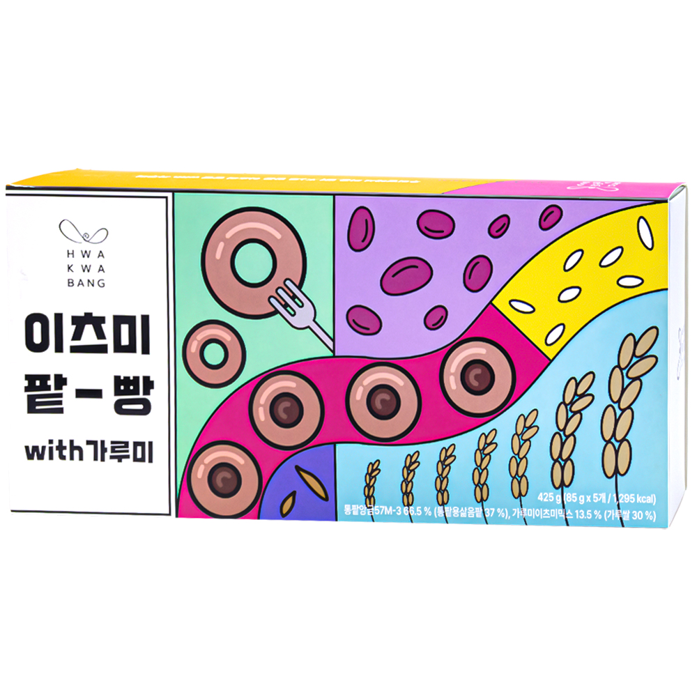 화과방 이츠미 팥빵 with 가루미 425g