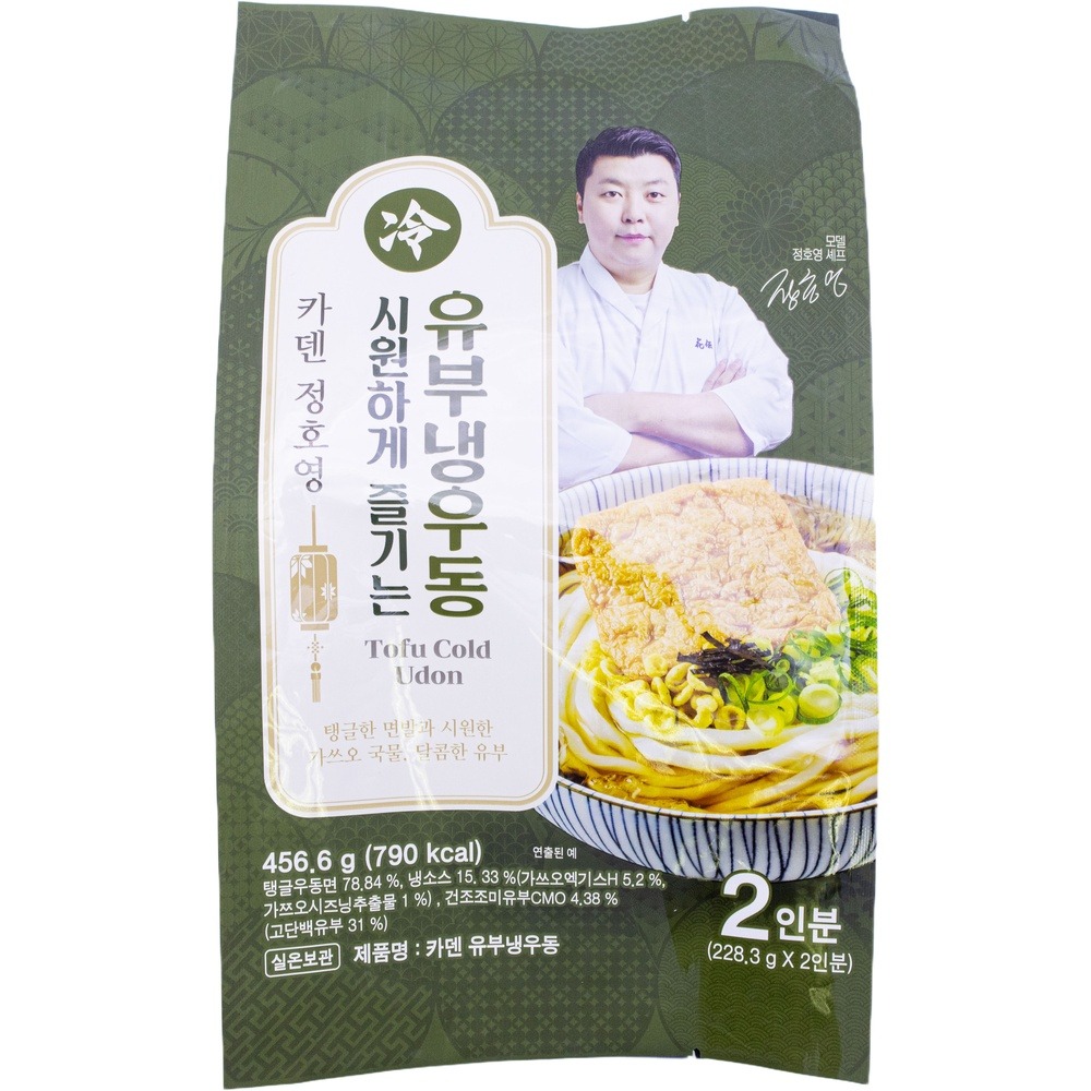 한일식품 카덴 정호영 유부냉우동 456.6g
