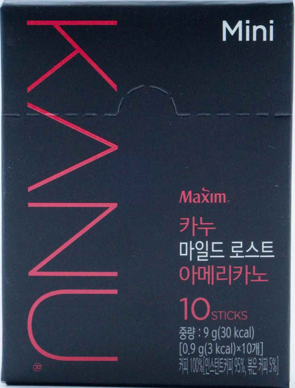 동서식품 카누 미니 마일드 로스트 아메리카노 0.9g