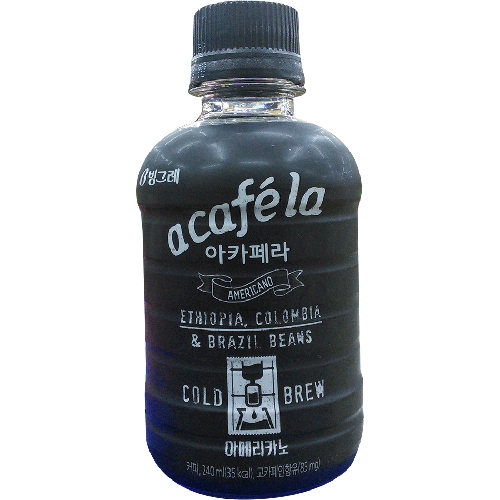 빙그레 아카페라 콜드브루 아메리카노 240ml