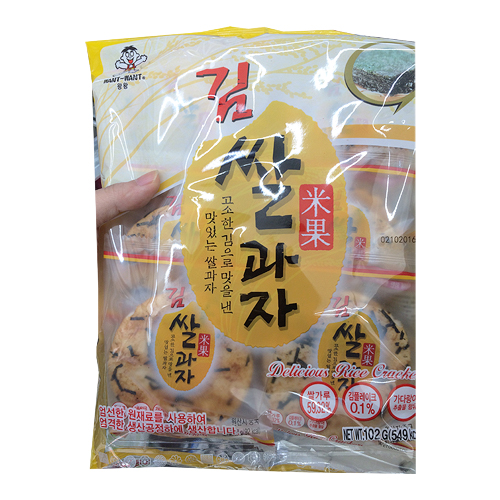 왕왕 김쌀과자 102g