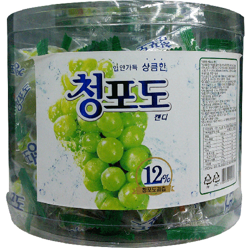 롯데 청포도 캔디 1020g