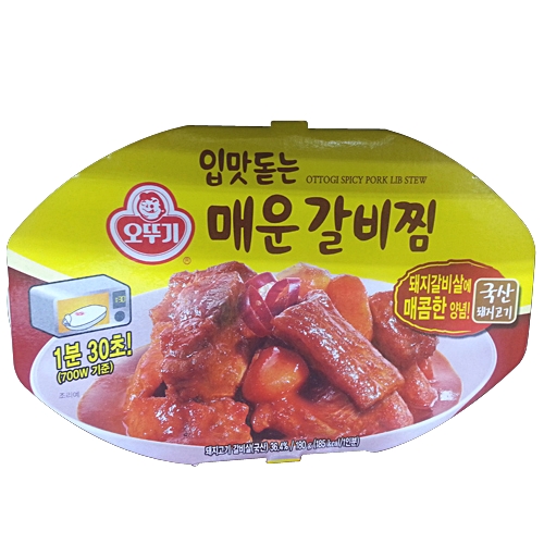 오뚜기 입맛돋는 매운갈비찜 180g