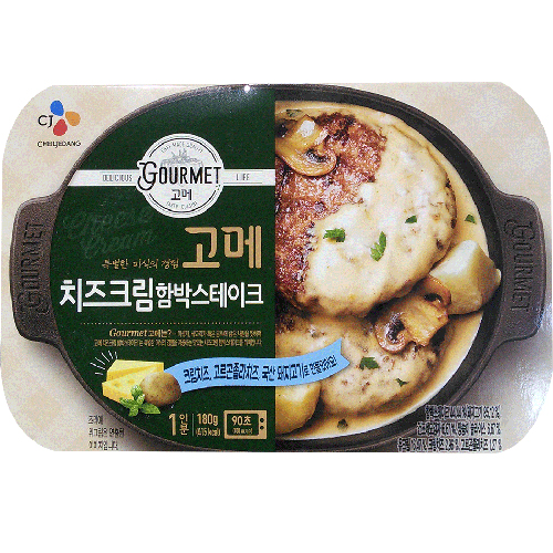 CJ 고메 치즈크림 함박스테이크 180g