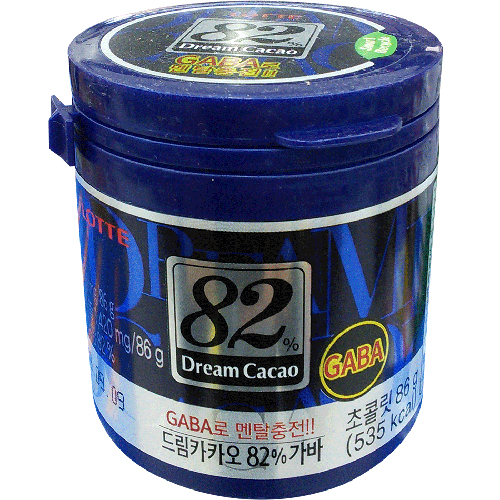 롯데 82% 드림카카오 86g