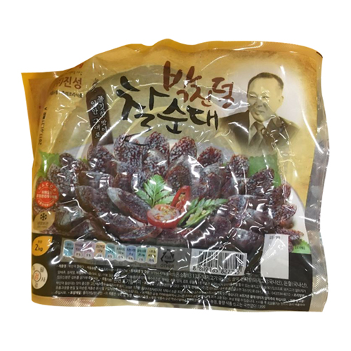 진성푸드 박진덕 찰순대 2kg