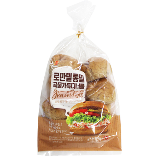 삼립 로만밀통밀 곡물가득디너롤 272g