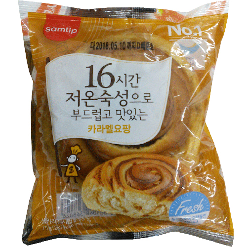 삼립 카라멜요팡 75g