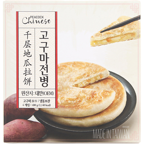 피코크 고구마 전병 480g