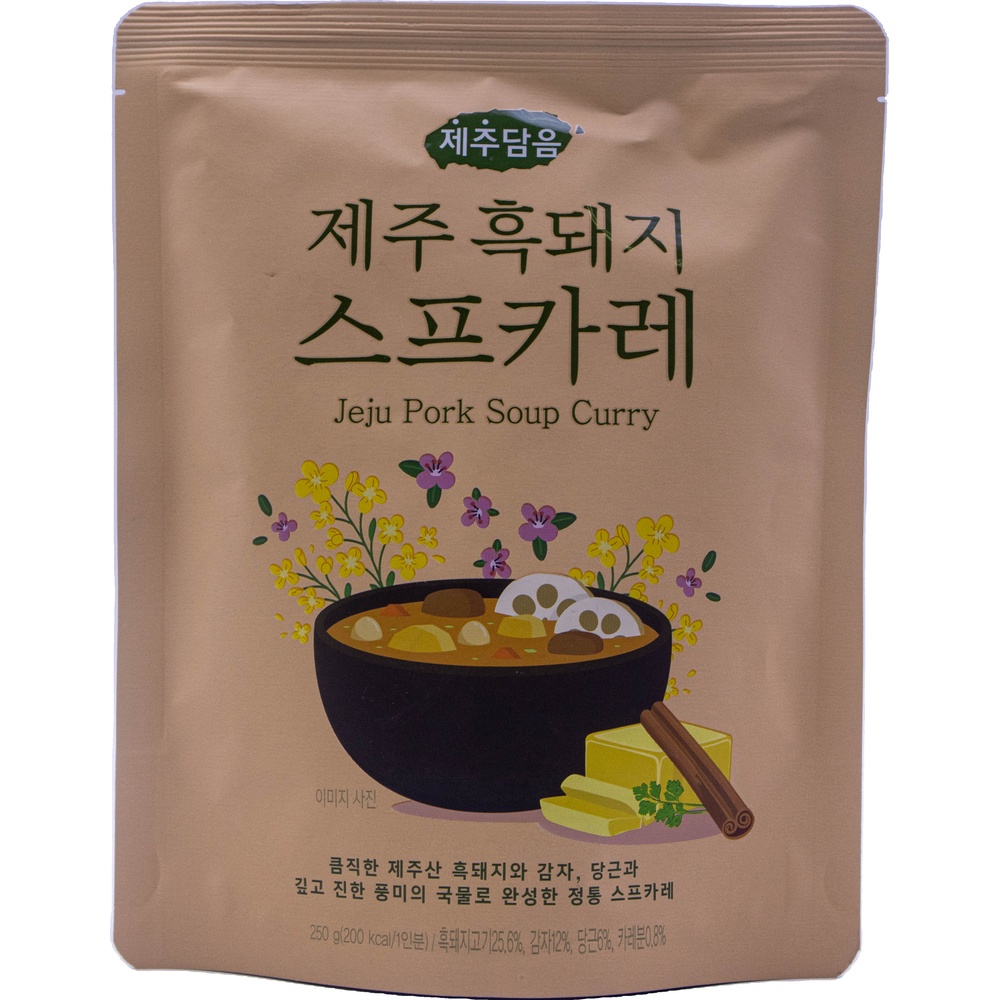 오뚜기 제주담음 제주 흑돼지 스프카레 250g
