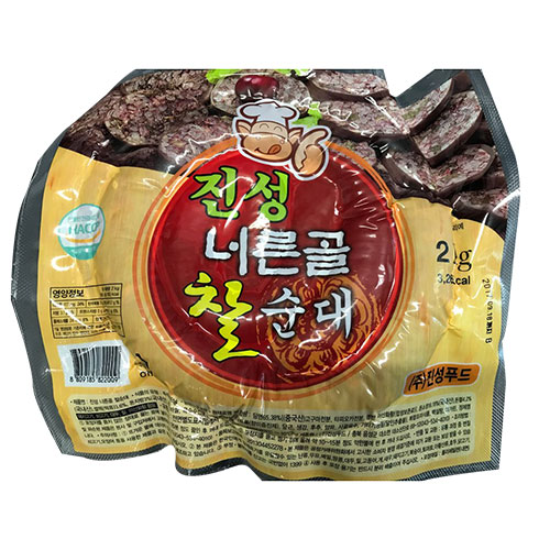 진성푸드 진성 너른골 찰순대 2kg
