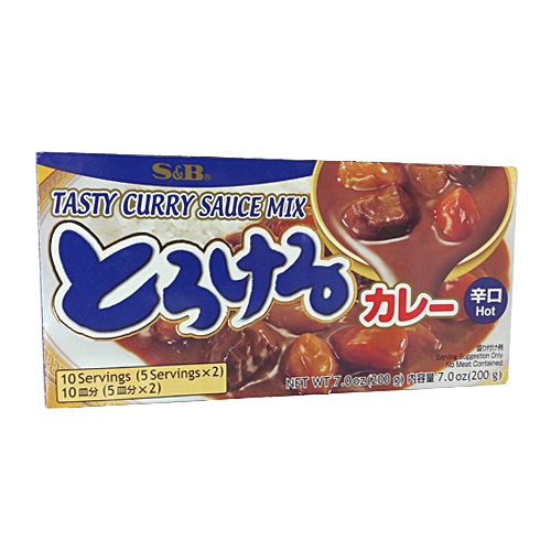 에스비 토로케로 카레 매운맛 200g