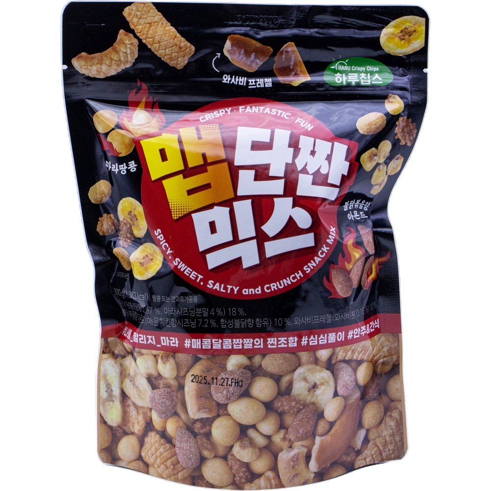 선명농수산 하루칩스 맵단짠믹스 300g