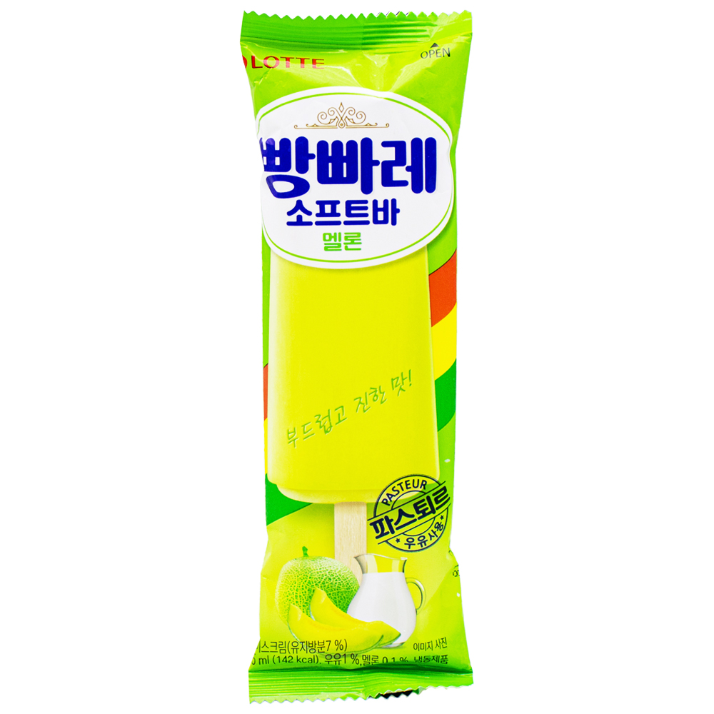 롯데 빵빠레 멜론바 75mL