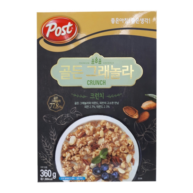 동서 포스트 골든 그래놀라 크런치 360g