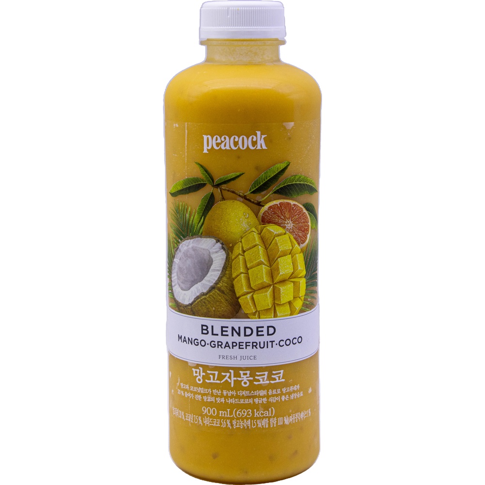 피코크 망고자몽코코 900mL