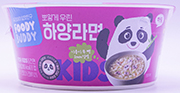 하림 푸디버디 하양라면 컵 80g