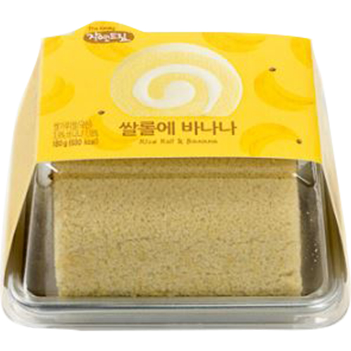 자연드림 쌀롤에바나나 180g
