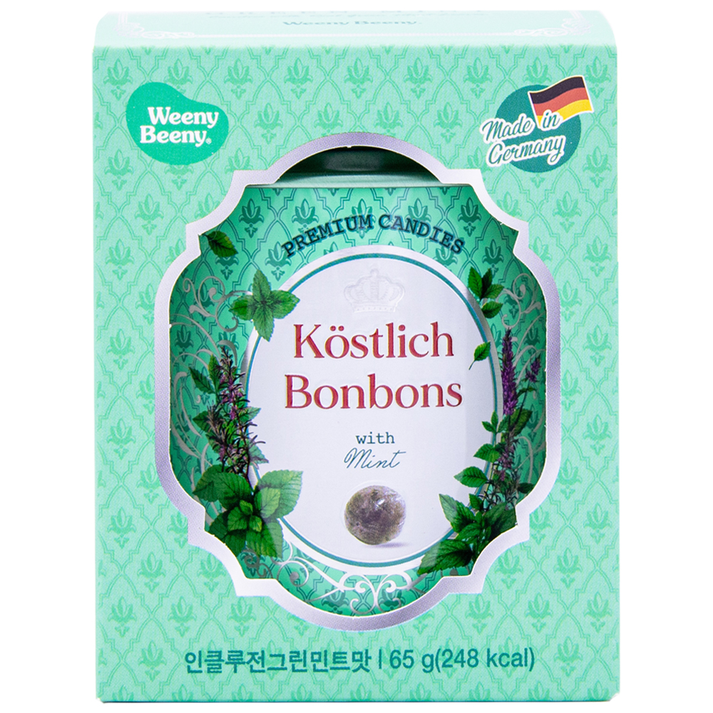 위니비니 퀘스틀리히봉봉 인클루전그린민트맛 65g
