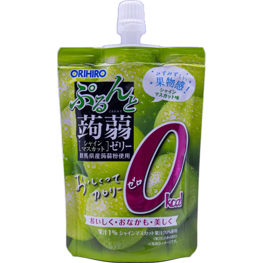 오리히로 푸룬또 곤약젤리 제로 머스캣맛 130g