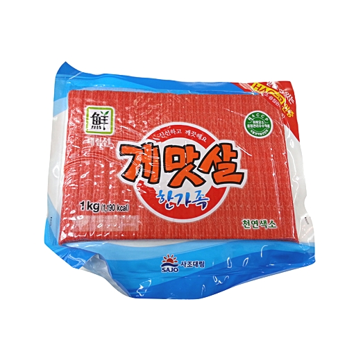 사조대림 대림선 게맛살 한가족 1kg