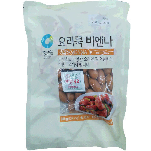 청정원 요리쿡 비엔나 800g