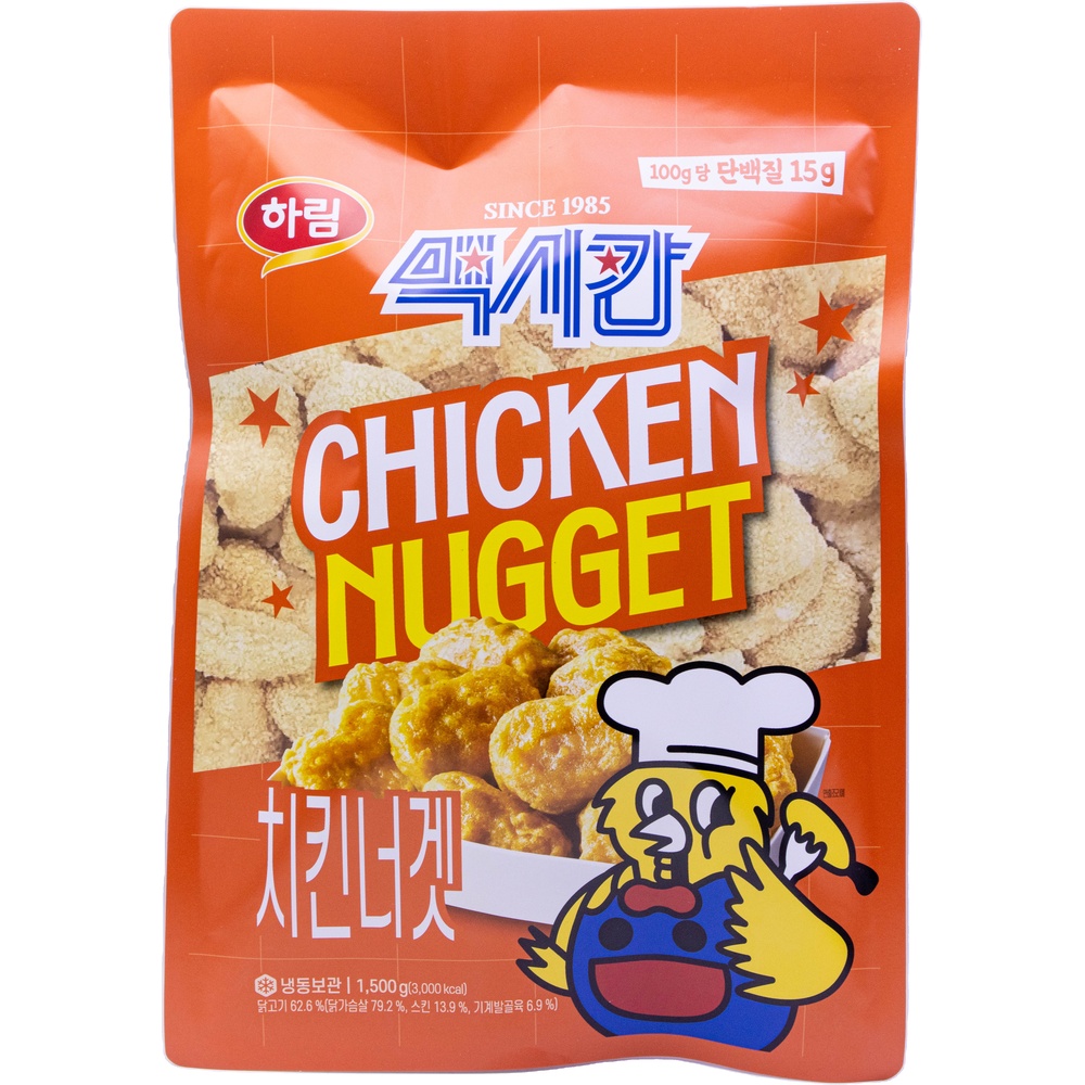 하림 맥시칸 치킨너겟 1500g