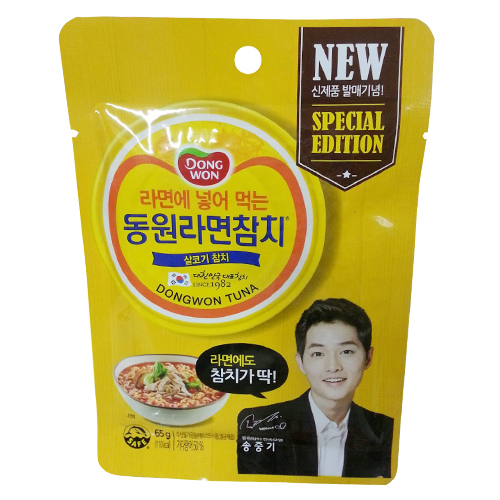 동원 라면에 넣어먹는 동원라면참치 살코기 참치 65g