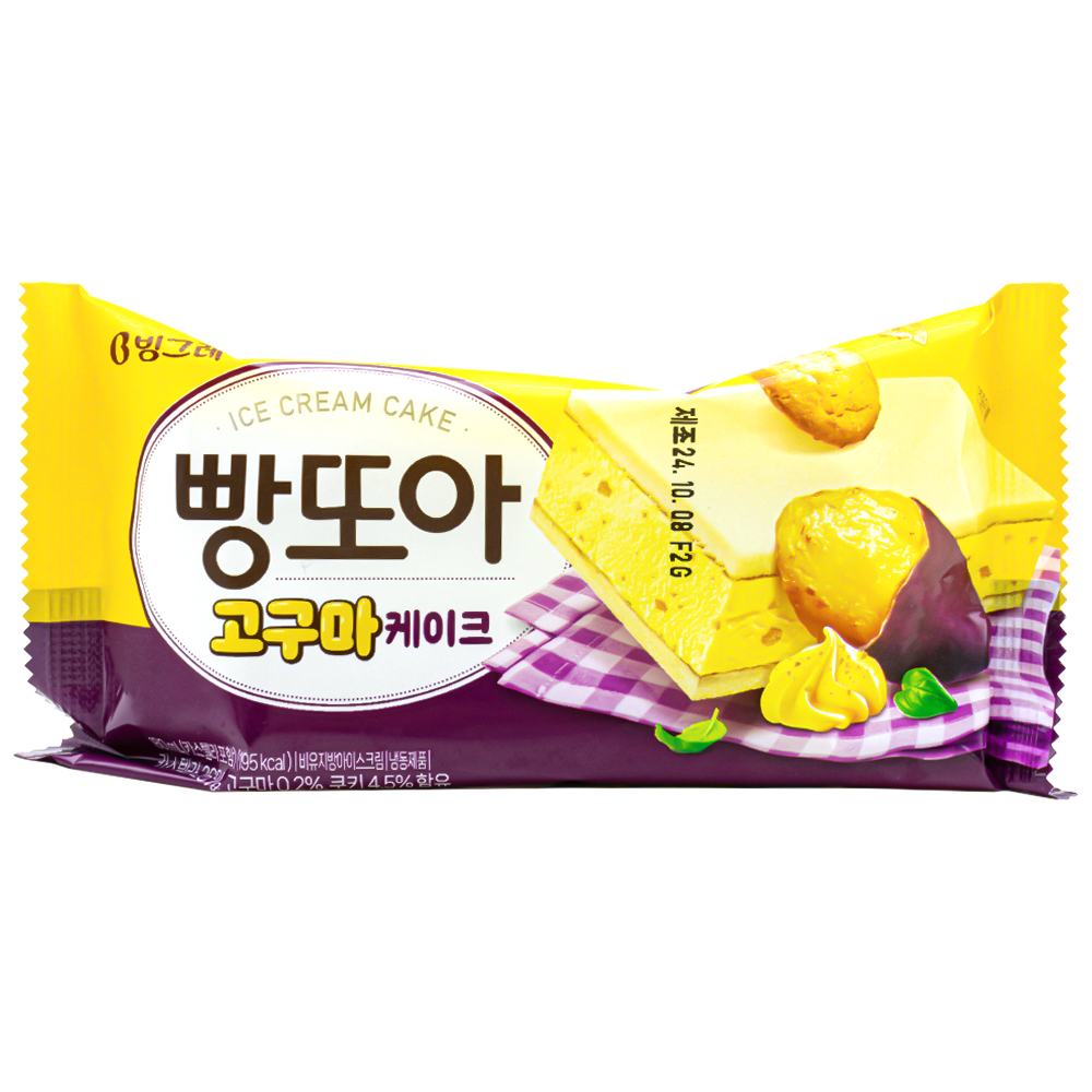 빙그레 빵또아 고구마케이크 180mL