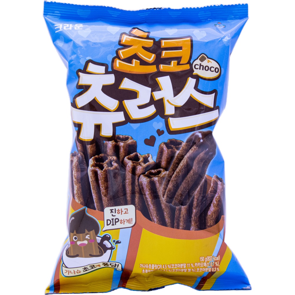 크라운 초코 츄러스 150g
