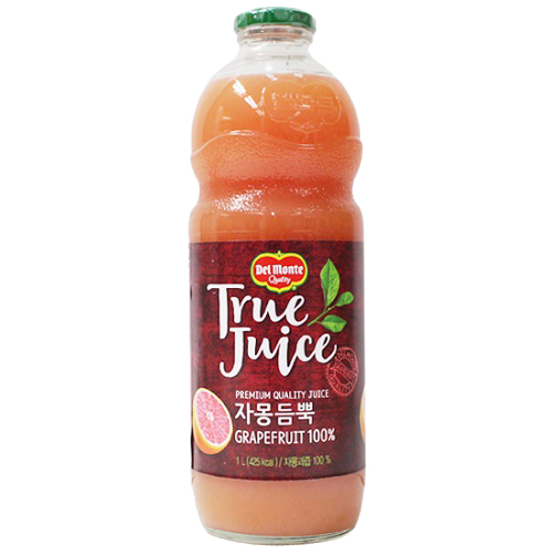 롯데 델몬트 트루주스 자몽듬뿍 1L