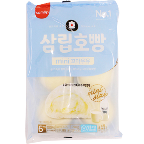 삼립 삼립호빵 미니 꼬마우유 240g