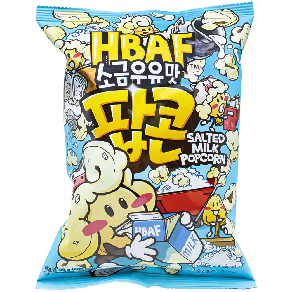바프 소금우유맛 팝콘 80g