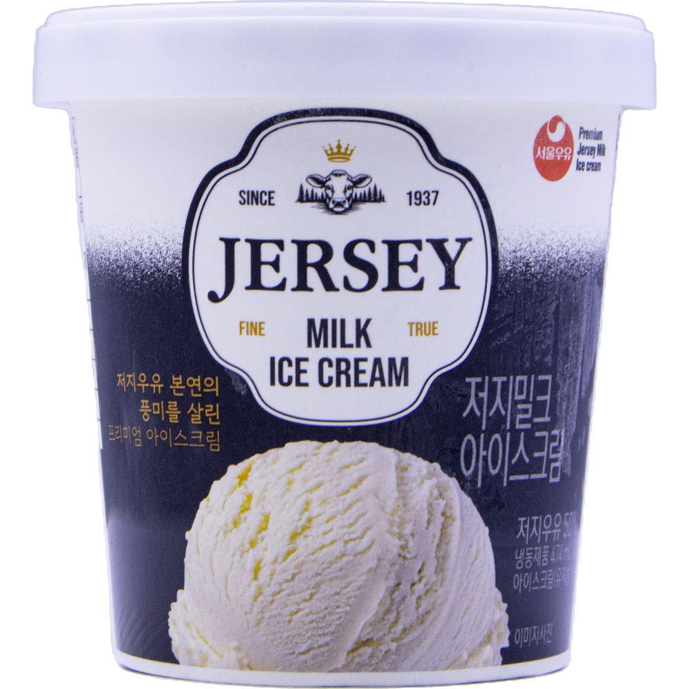 서울우유 저지밀크 아이스크림 474mL
