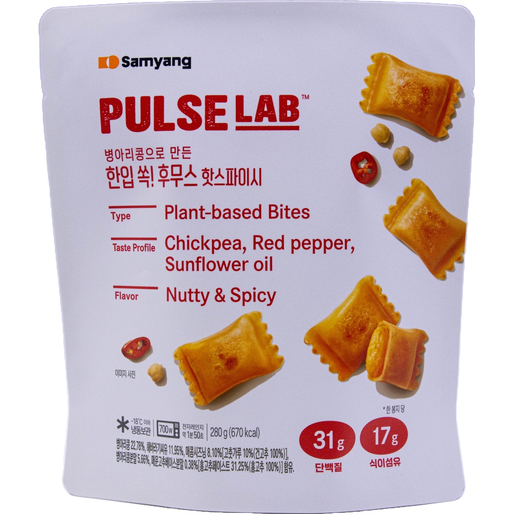 삼양 펄스랩 한입 쏙 후무스 핫스파이시 280g