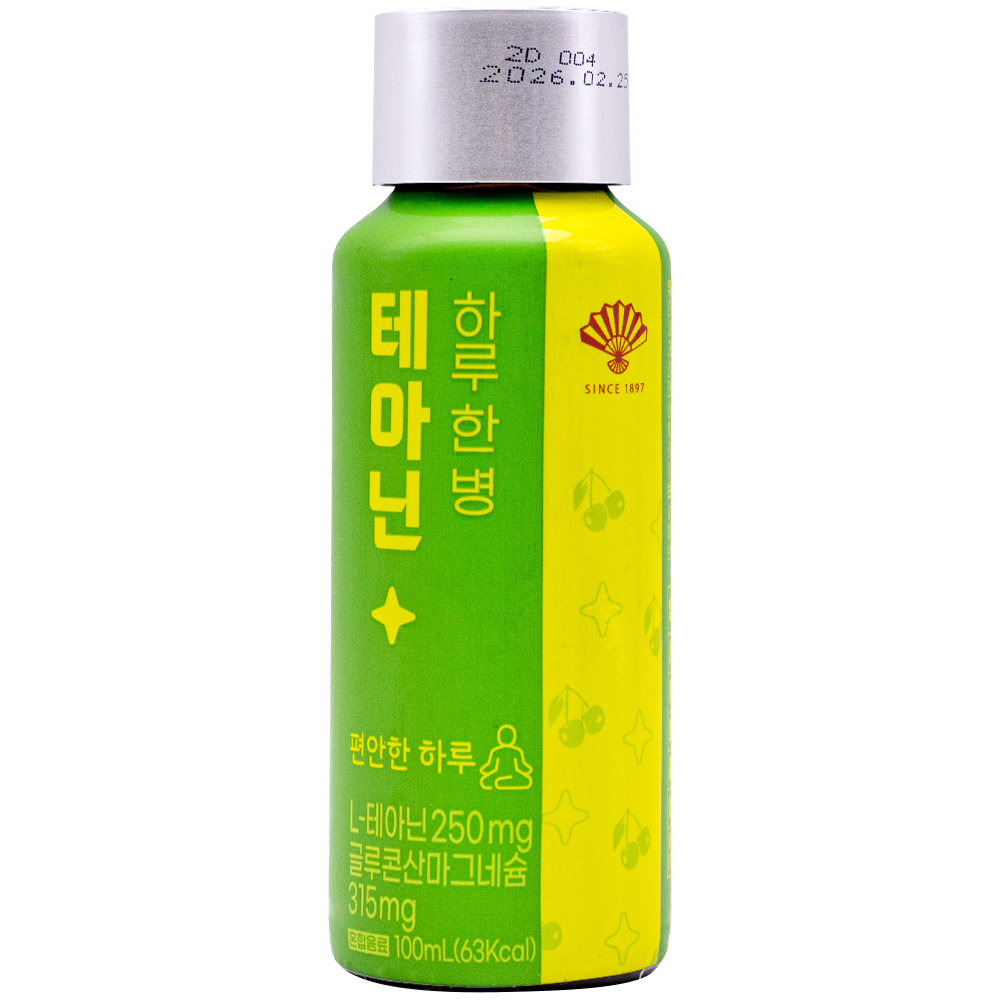 동화약품 하루 한 병 테아닌 100mL