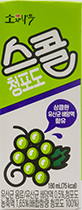 소와나무 스콜 청포도 180ml