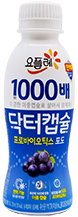 빙그레 요플레 닥터캡슐 프로텍트 포도 130ml