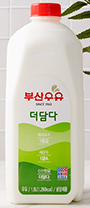 부산우유 더담다 1800ml
